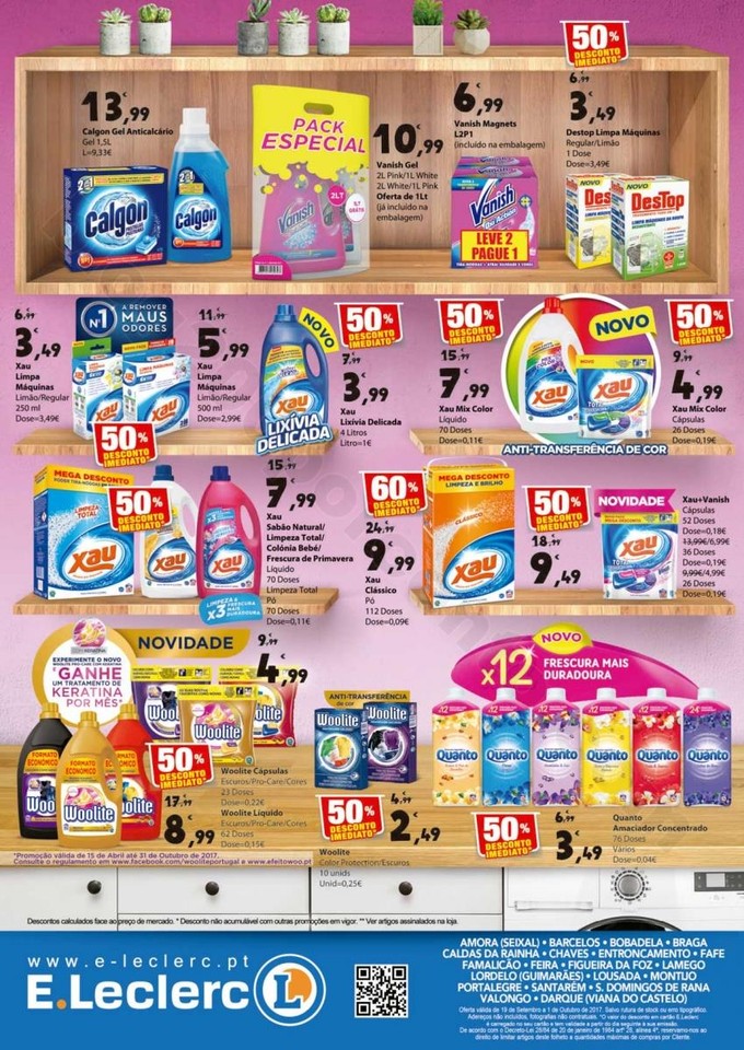 Novo Folheto Extra E-LECLERC Promoções de 19 set