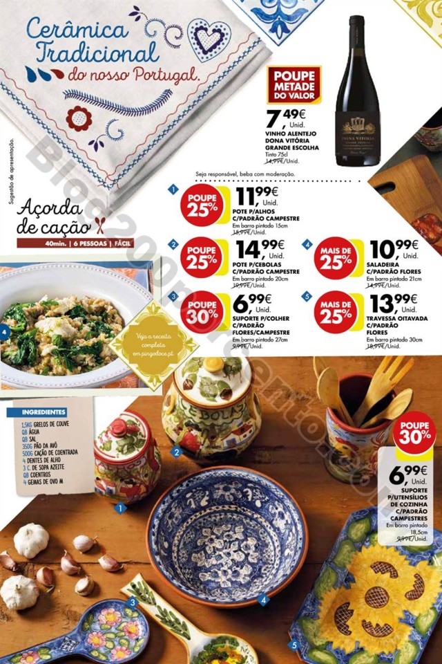 Antevisão folheto PINGO DOCE Bazar promoções de