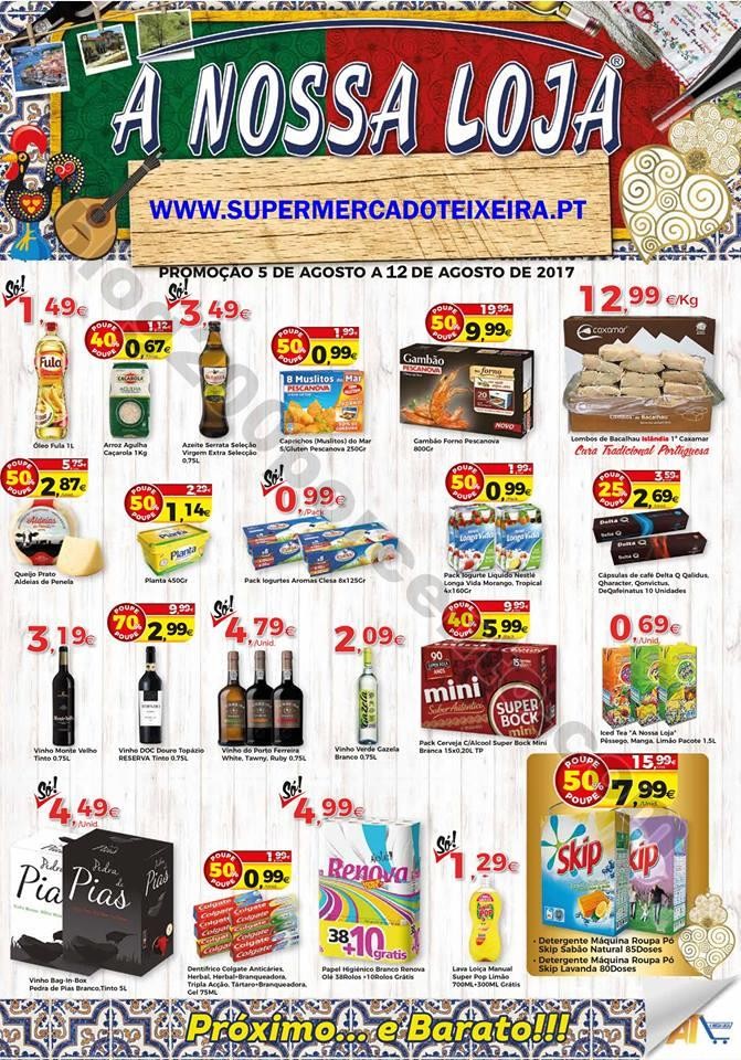 Antevisão Folheto A NOSSA LOJA Promoções de 5 a