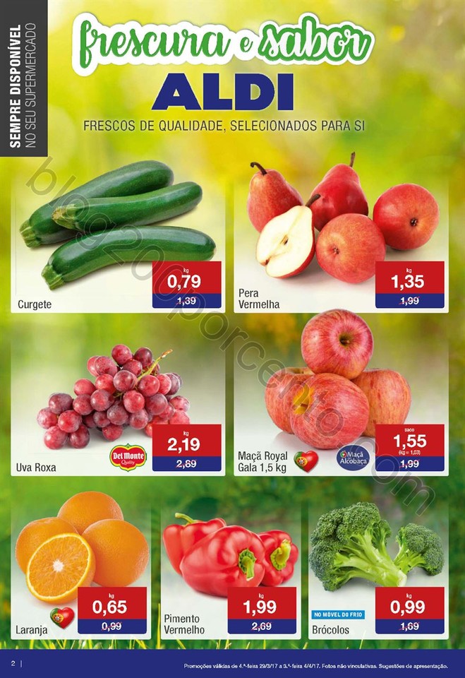 Antevisão Folheto ALDI Promoções a partir de 29