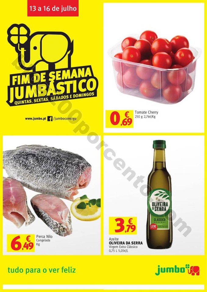 Antevisão Folheto JUMBO Fim de semana promoções