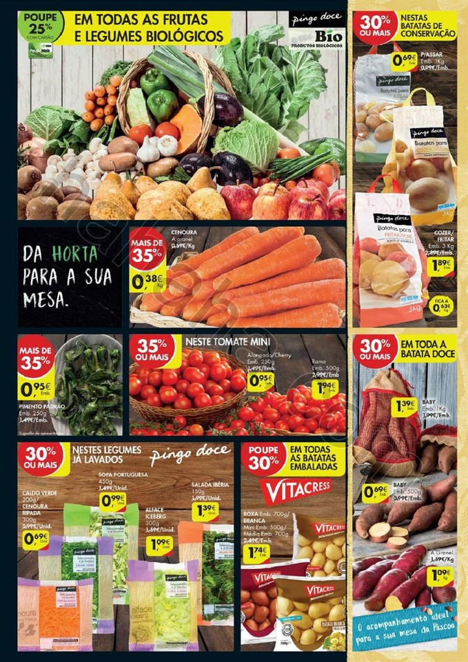 Antevisão Folheto PINGO DOCE Páscoa promoções 