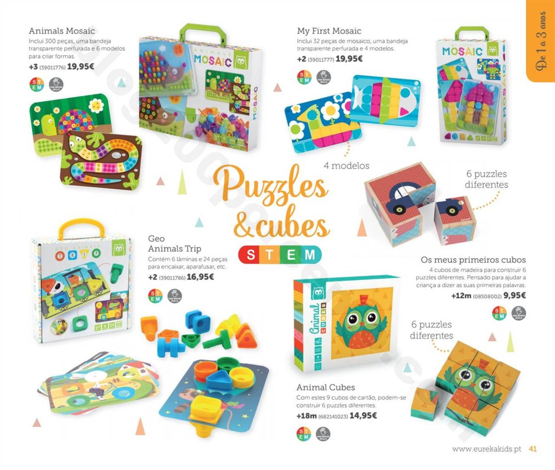 Antevisão Folheto Brinquedos EUREKAKIDS Natal 201
