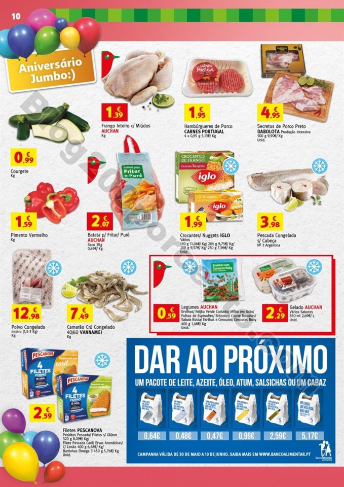 Antevisão Folheto JUMBO Aniversário promoções 