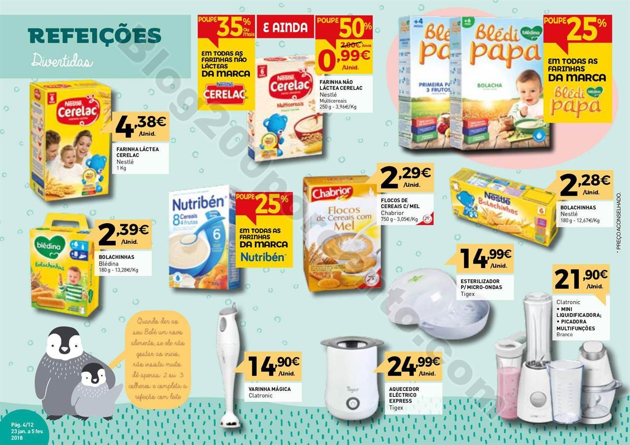 Antevisão Folheto INTERMARCHÉ Extra Bebé promo