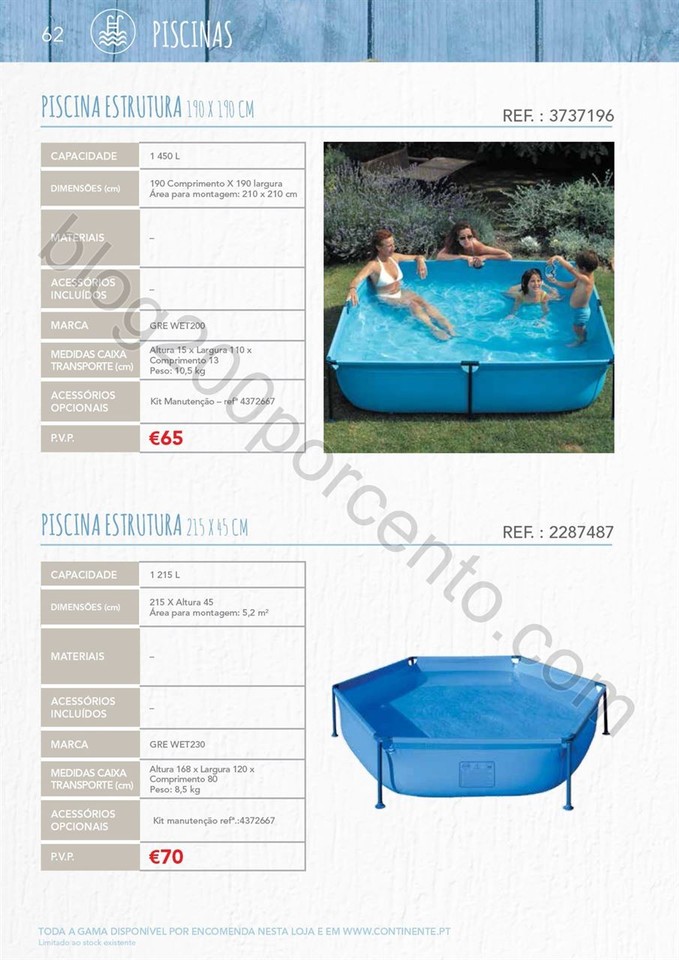 Novo Folheto CONTINENTE Ar Livre até 15 agosto p6