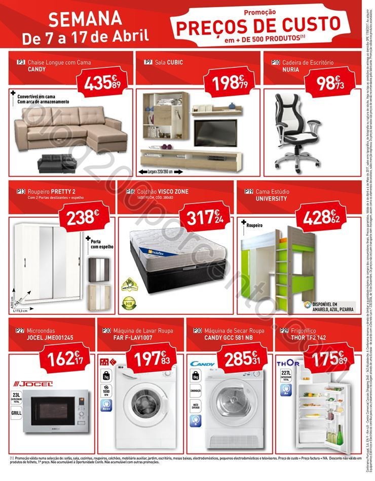 Antevisão Folheto CONFORAMA Promoções de 6 abri