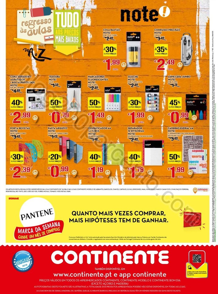 Antevisão Folheto CONTINENTE Promoções de 23 a 