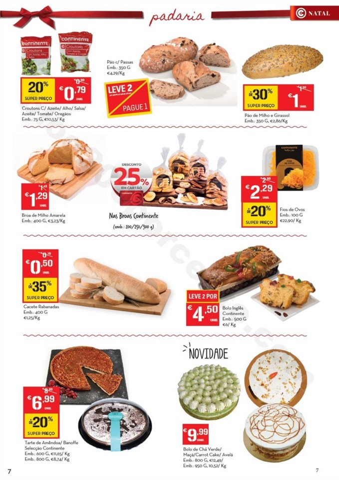 Antevisão Folheto CONTINENTE Açores Natal - 28 n