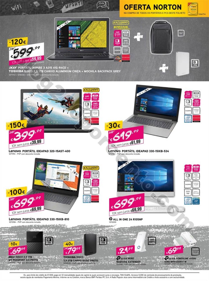 Antevisão Folheto RADIO POPULAR Promoções de 21