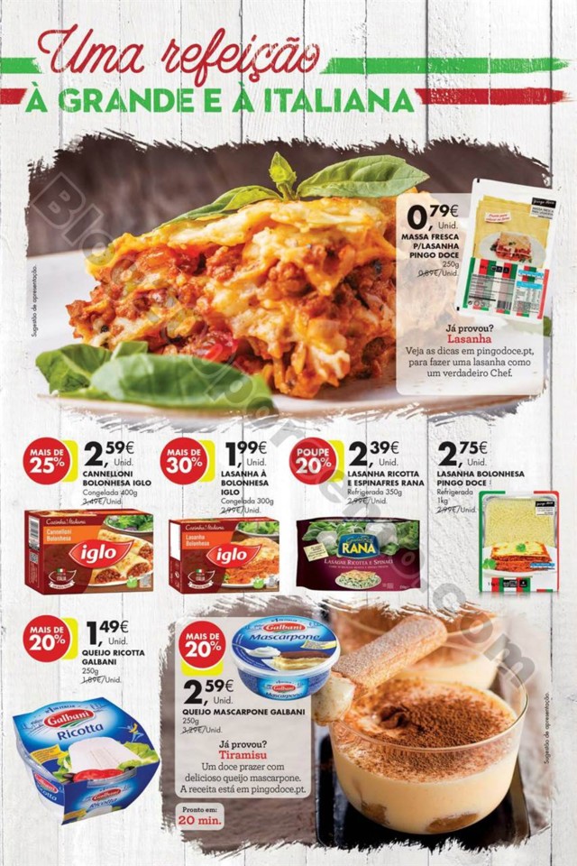 Antevisão Folheto PINGO DOCE Itália 17 a 30 maio