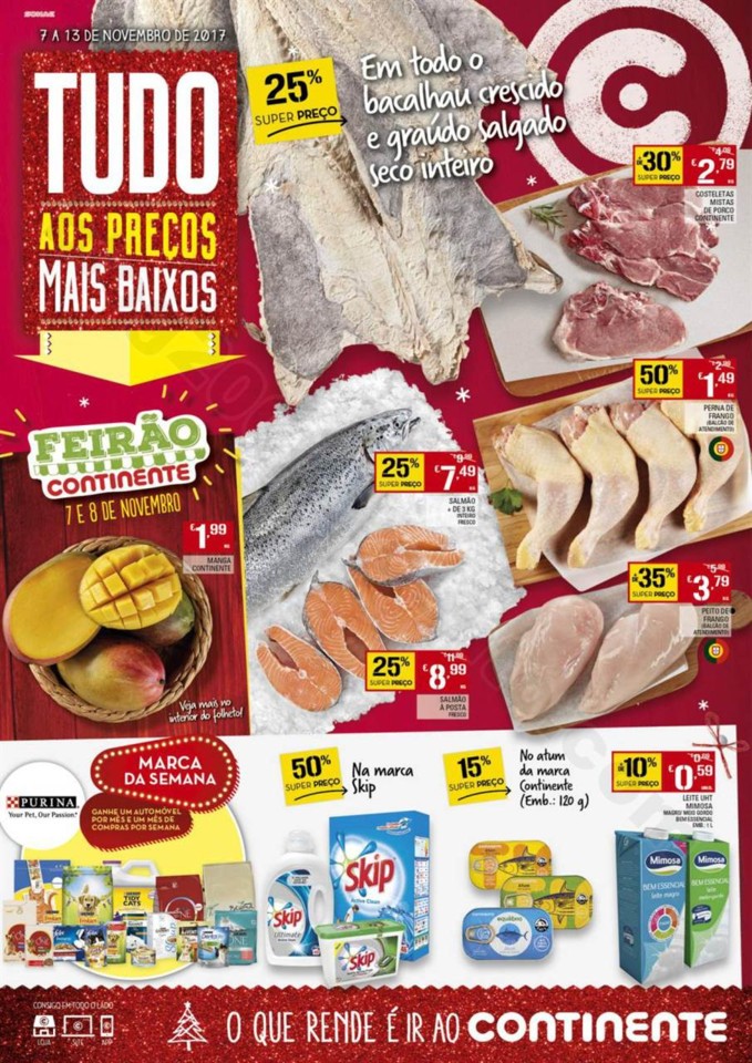 Antevisão Folheto CONTINENTE promoções de 7 a 1