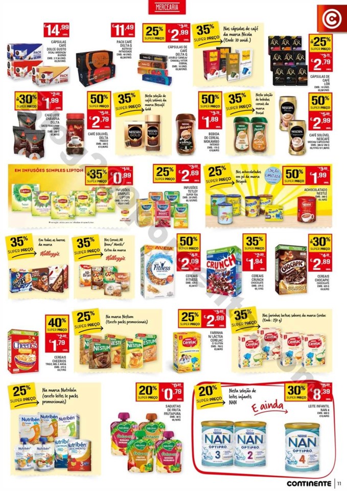Antevisão Folheto CONTINENTE promoções de 2 a 8