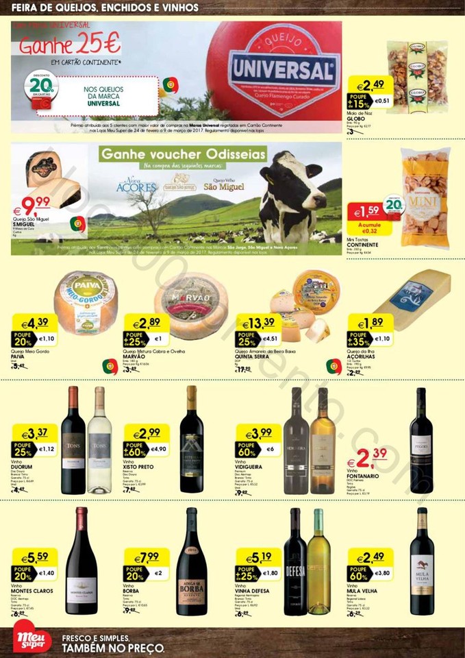 Antevisão Folheto MEU SUPER Promoções de 24 fev