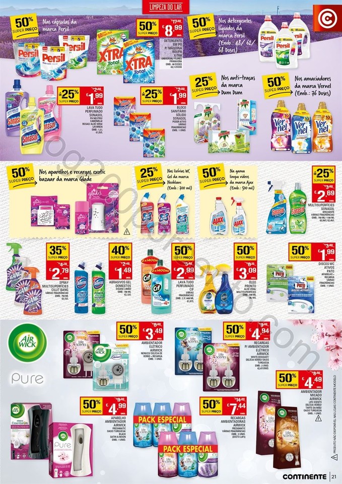 Antevisão Folheto CONTINENTE Promoções de 4 a 1