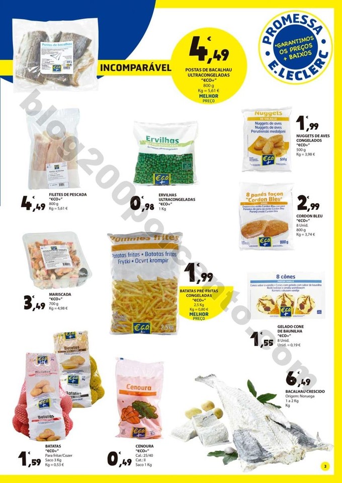 01 Antevisão E-LECLERC Extra promoções de 12 a 