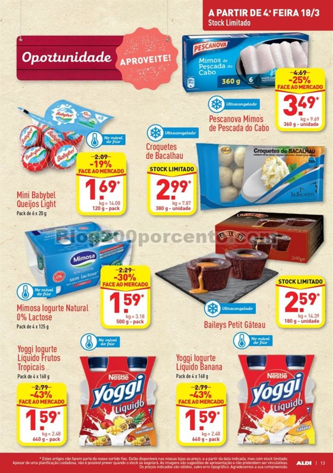 Antevisão Folheto ALDI Promoções a partir de 18