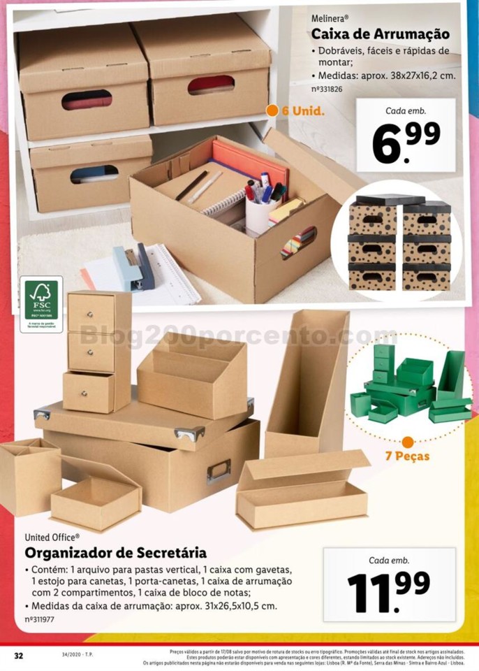 Antevisão Folheto LIDL Regresso às Aulas Promoç