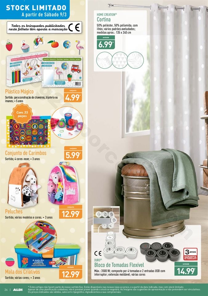 Antevisão Folheto ALDI Promoções a partir de 6 