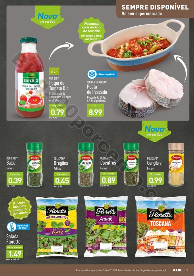 Antevisão Folheto ALDI Promoções a partir de 7 