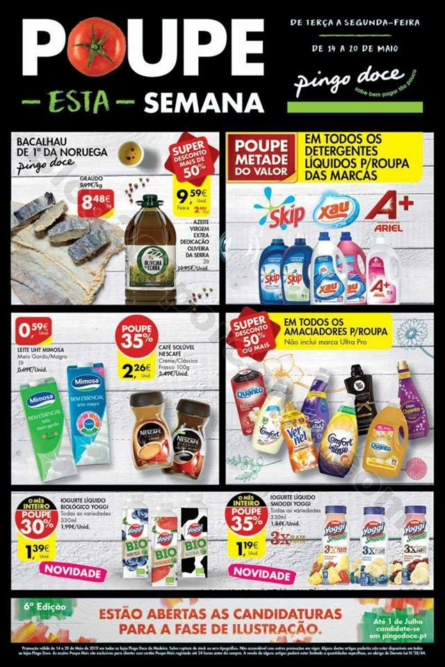 Antevisão Folheto PINGO DOCE Promoções de 14 a 