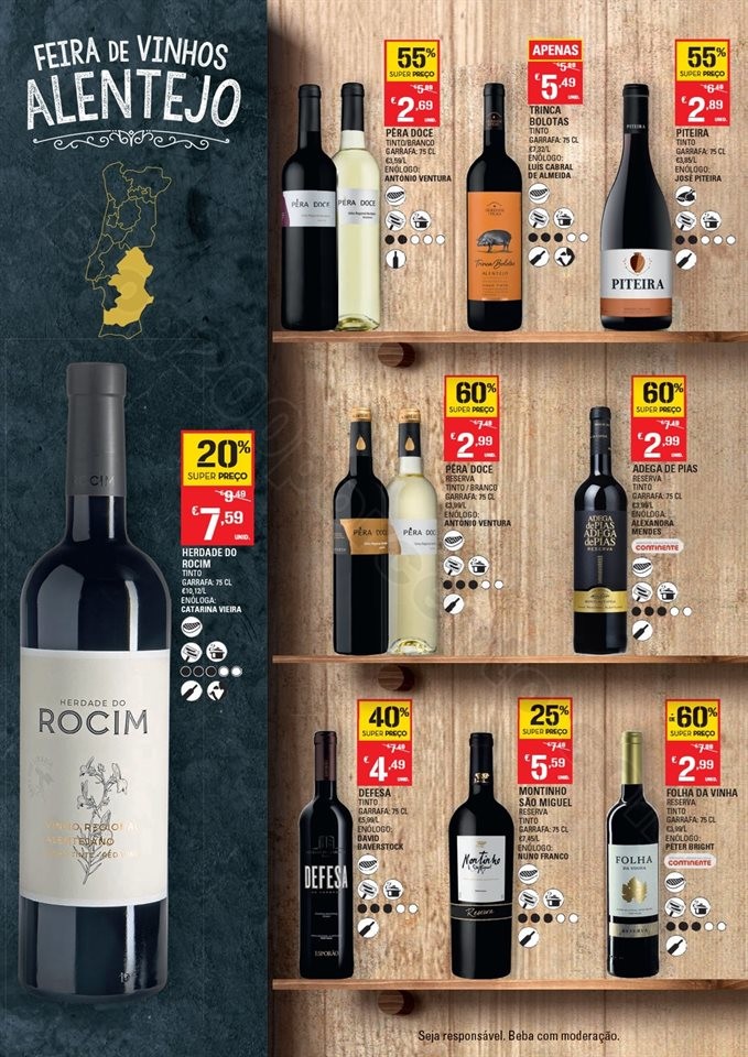 Antevisão Folheto CONTINENTE Feira Queijos, Enchi