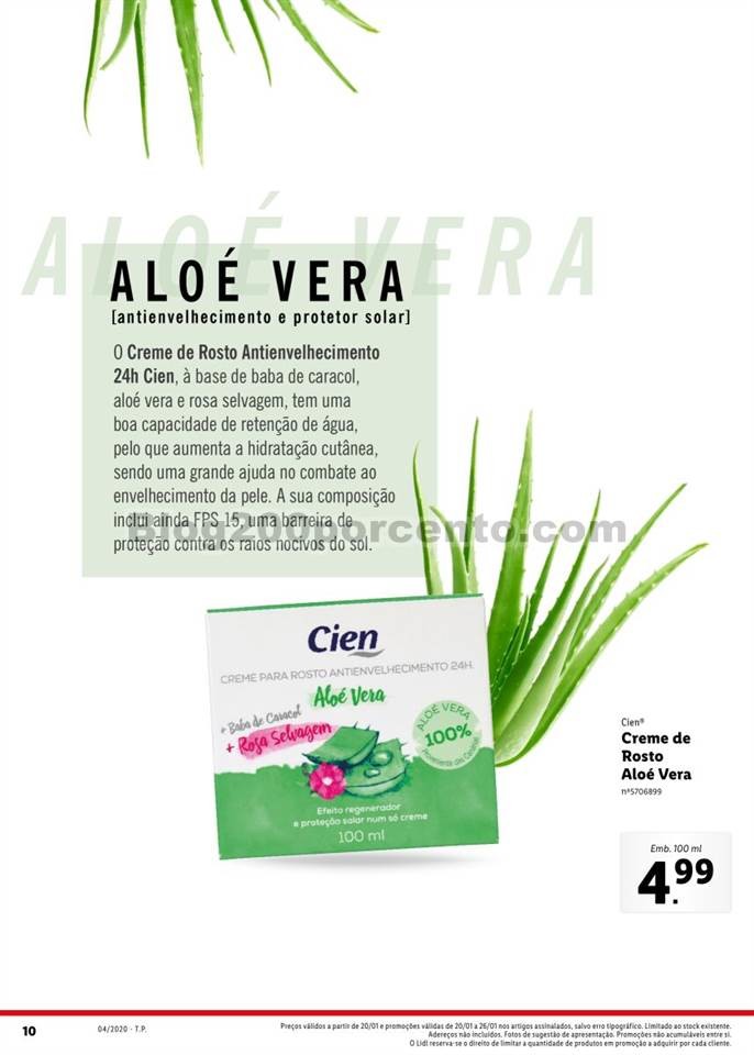 Antevisão Folheto LIDL Beleza Promoções de 20 a