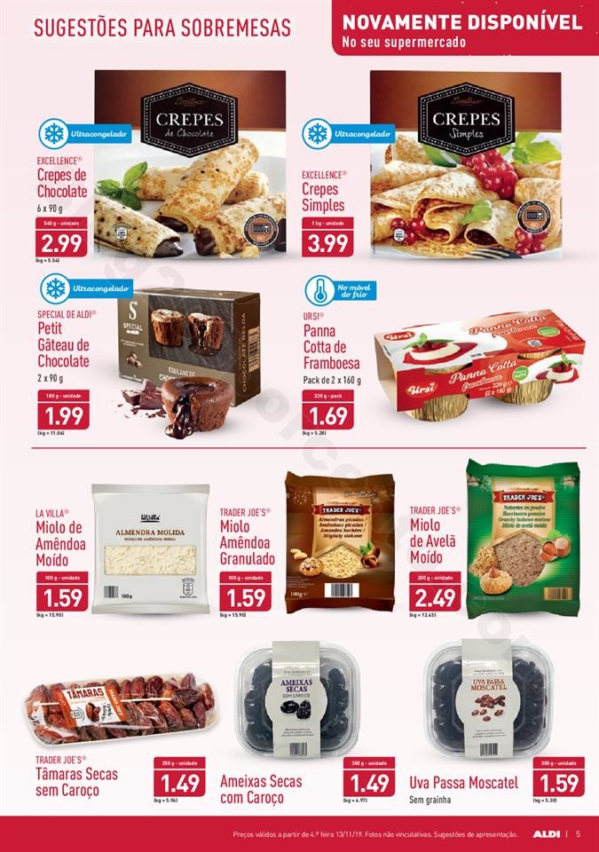 Folheto ALDI Promoções a partir de 13  novembro 
