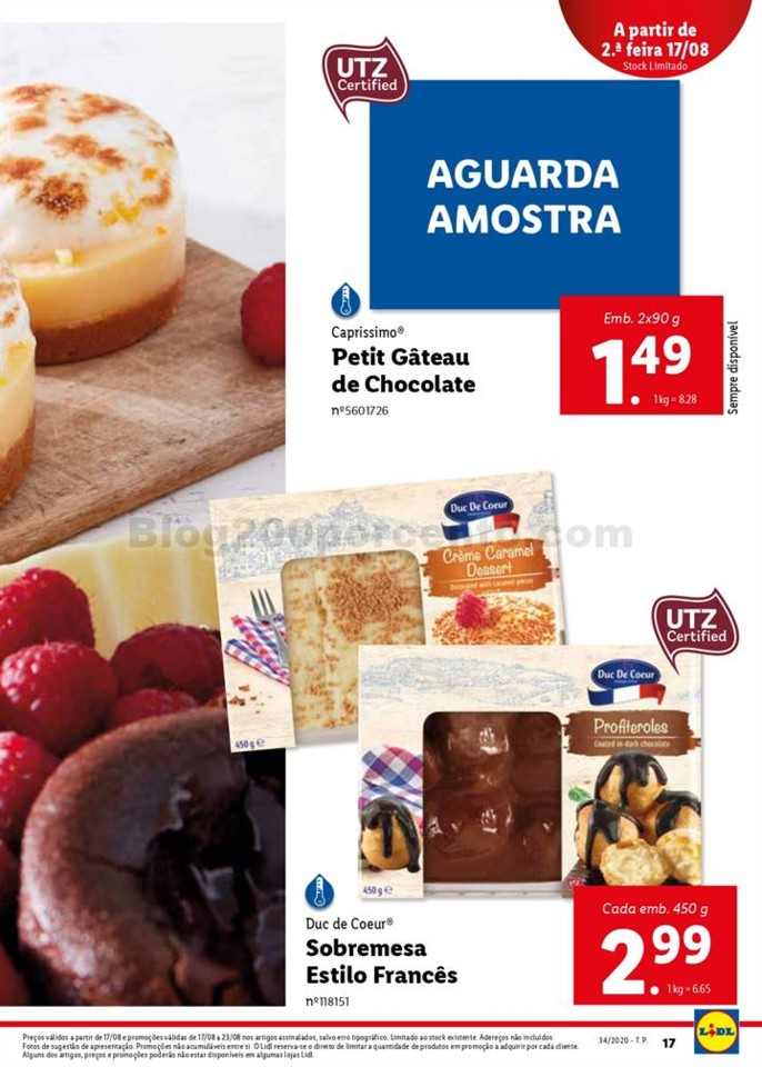 Viagem de Sabores LIDL Promoções a partir de 17 