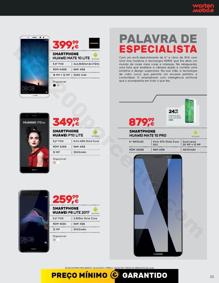 Antevisão Folheto WORTEN Mobile Promoções de 12