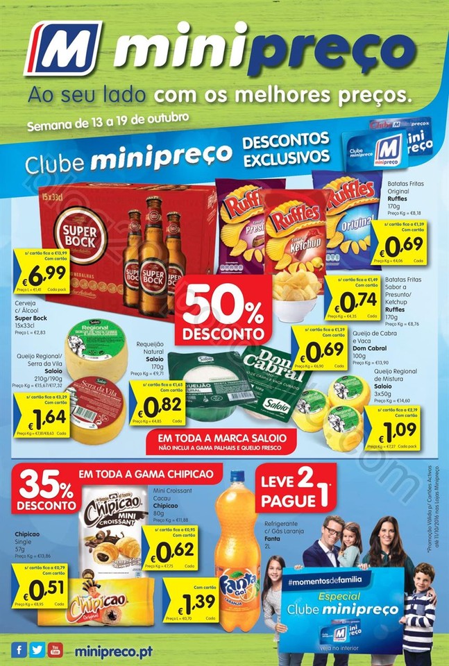 Antevisão Folheto MINIPREÇO Nacional de 13 a 19 