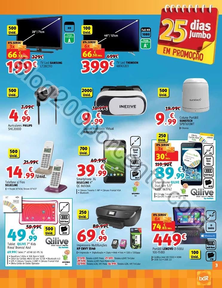 Antevisão Folheto JUMBO - BOX Promoções de 7 ou