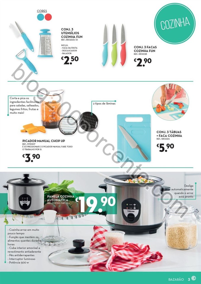 Antevisão Folheto CONTINENTE Bazarão promoções