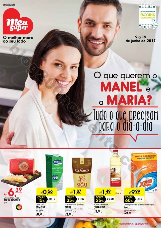 Antevisão Folheto MEU SUPER Promoções de 9 a 19