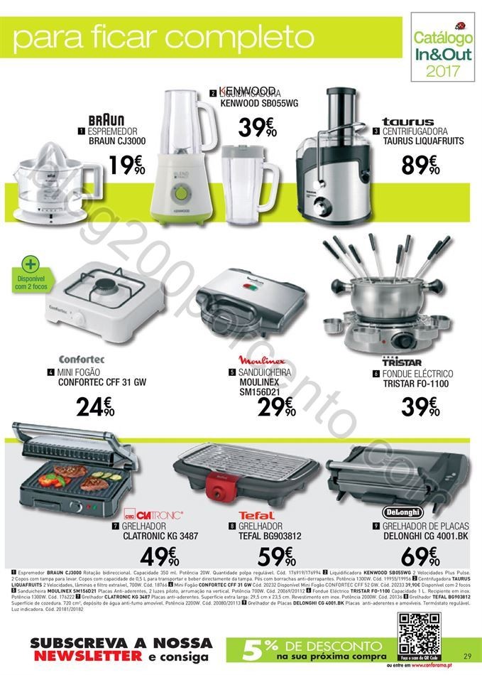 Antevisão Folheto CONFORAMA In&amp;Out de 6 abril a 2