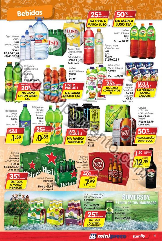 Antevisão Folheto MINIPREÇO Family promoções d