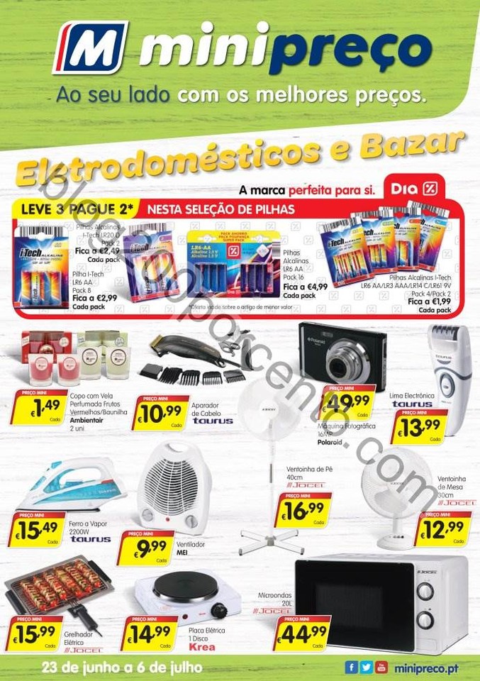 Antevisão Folheto MINIPREÇO Bazar Promoções de