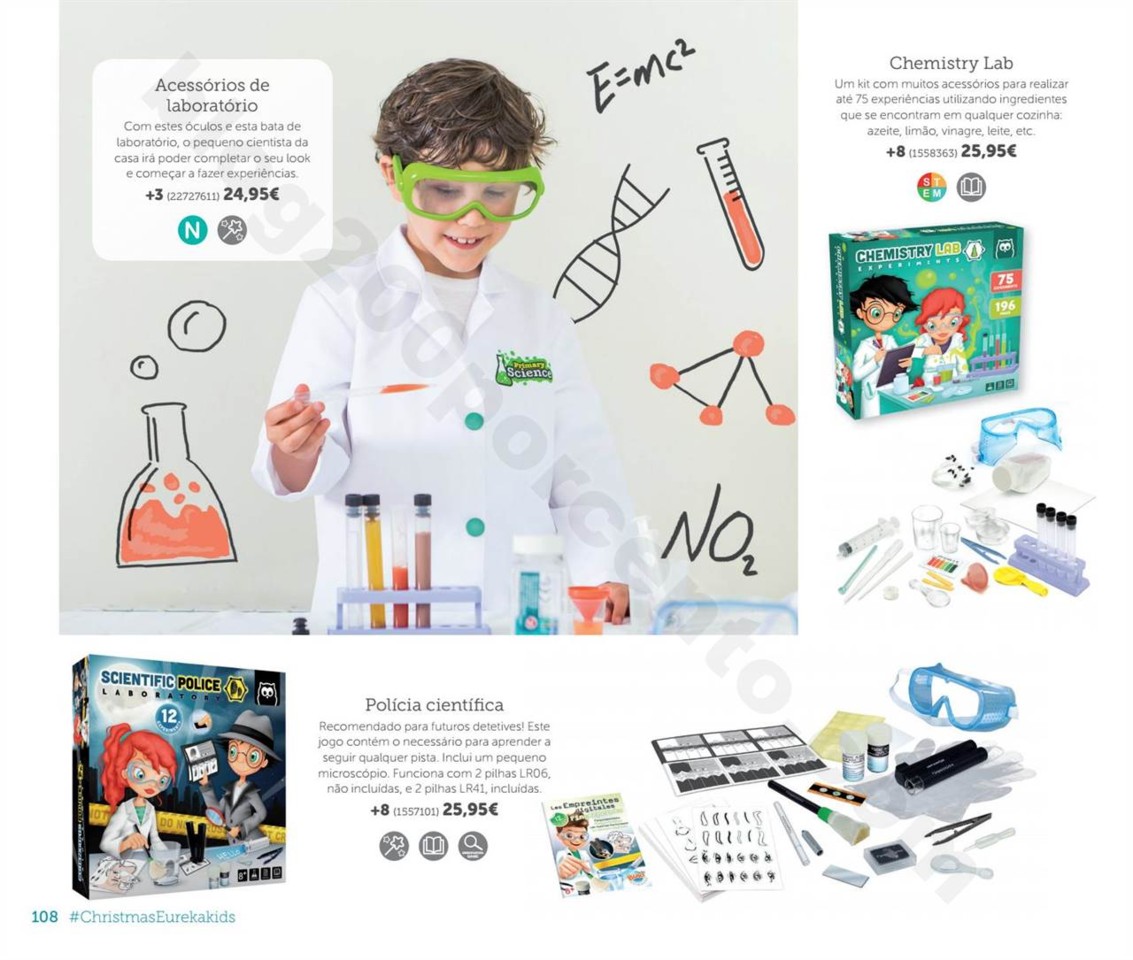 Antevisão Folheto Brinquedos EUREKAKIDS Natal 201