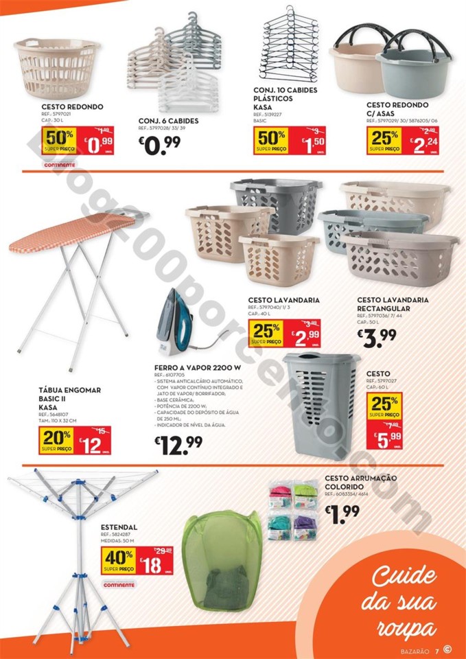 Antevisão Folheto CONTINENTE Bazarão Promoções