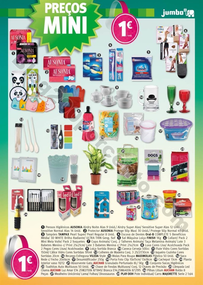 Antevisão folheto jumbo promoçoes + preços mini