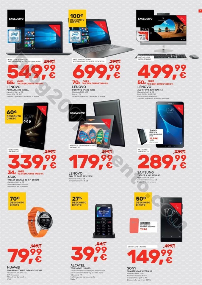 Antevisão Folheto WORTEN Promoções de 21 a 27 j