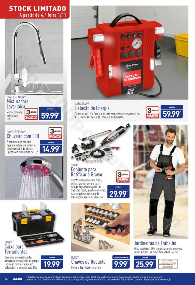 Antevisão Folheto ALDI Promoções a partir de 1 