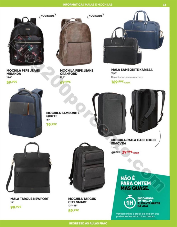 Antevisão Folheto FNAC Regresso às aulas promoç