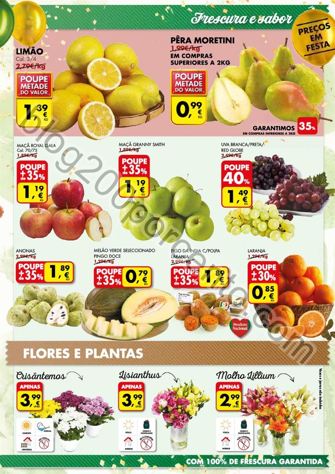 Antevisão Folheto PINGO DOCE Fim de semana promo