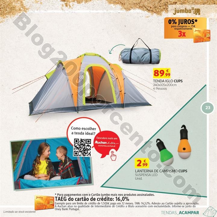 Especial Praia e Campismo JUMBO Promoções de 10 