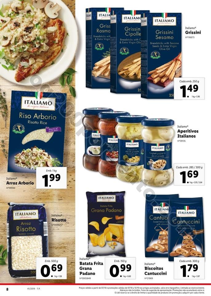 Antevisão Folheto LIDL Promoções de 7 a 13 outu