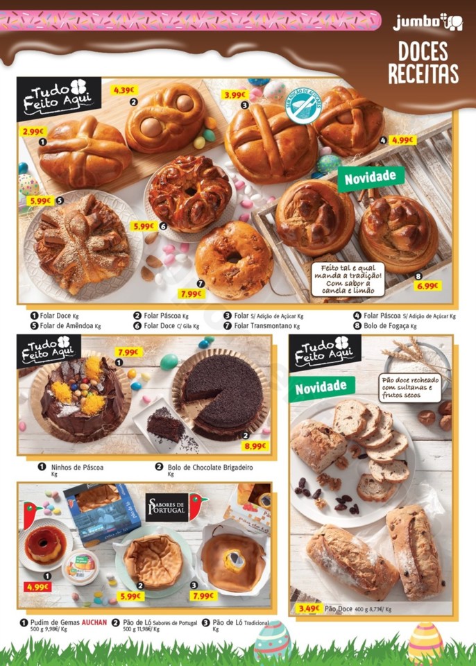 Antevisão Folheto JUMBO Feira da Páscoa Promoç