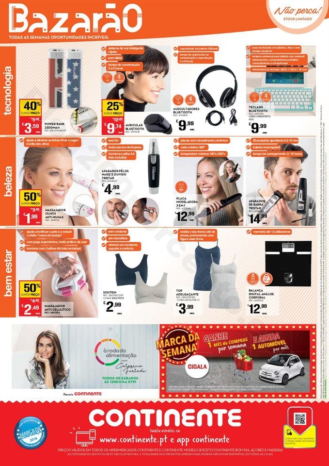 Antevisão Folheto CONTINENTE Promoções de 12 a 