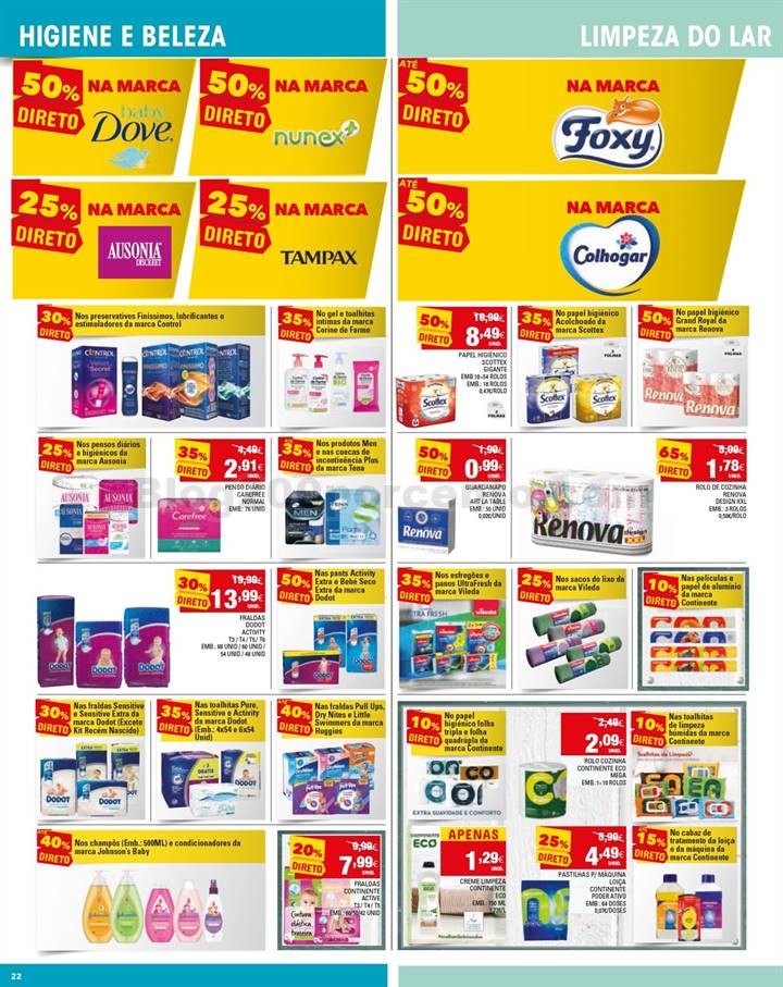 Antevisão Folheto CONTINENTE Promoções de 9 a 1