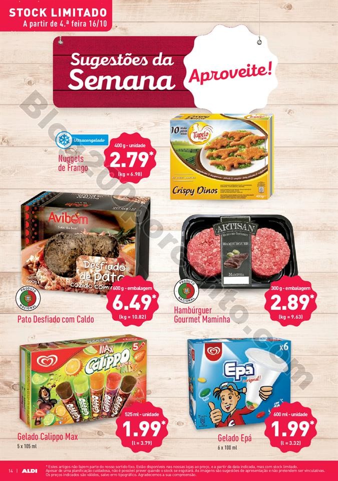 Antevisão Folheto ALDI Promoções a partir de 16